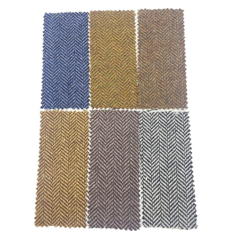 Fiskbens klassiskt mönster i flera färger i tillgängliga för kläder 3491